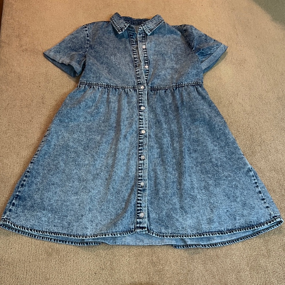 Denim dress